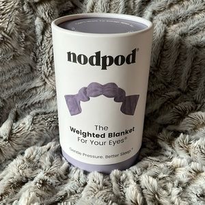 Nodpod the weighted blanket for your eyes- wisteria